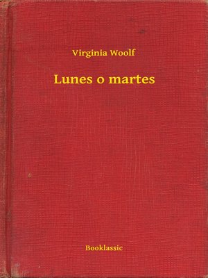 cover image of Lunes o martes
